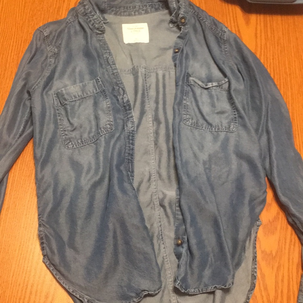Soft denim shirt